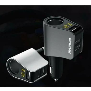 Tẩu Sạc Nhanh Hyundai Hy10 - 1 Tẩu Tròn 3 USB Nhỏ, Hàng Chính Hãng, Giá 145k 3