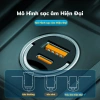 Tẩu sạc nhanh ô tô 100W 2 cổng USB & Type‑C, cắm tẩu âm nguồn, hàng chính hãng 7