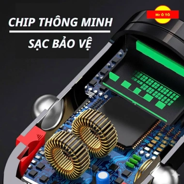 Tẩu Sạc Nhanh Ô Tô 100W Combo 3in1 - Sạc Siêu Tốc, Phụ Kiện Cao Cấp TSN002 Giá Ưu Đãi 129k