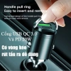 Tẩu sạc nhanh ô tô 100W kèm dây 3 đầu ra, cáp bọc dù, giá ưu đãi 232.000 VND 4