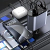 Tẩu Sạc Nhanh Ô Tô 120W 4 trong 1 USB và Type‑C Tích Hợp Sạc Rút Gọn Hỗ Trợ Sạc Nhanh Mộc Lan Yêu Xe 5