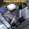 Tẩu Sạc Nhanh Ô Tô 120W 4in1 USB-C Lightning – Sạc Siêu Nhanh, Giá 155k 2