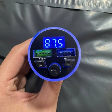 Tẩu sạc nhanh ô tô 12V-24V, tẩu nghe nhạc Bluetooth 5.0 - Giá 109.000đ, âm thanh chất lượng