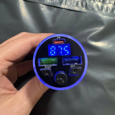 Tẩu sạc nhanh ô tô 12V-24V, tẩu nghe nhạc Bluetooth 5.0 - Giá 109.000đ, âm thanh chất lượng