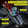 Tẩu Sạc Nhanh Ô tô 4in1 120W Starry Sky Type-C/Lightning có Đèn Chiếu Sáng - Giá 164.700₫ 10