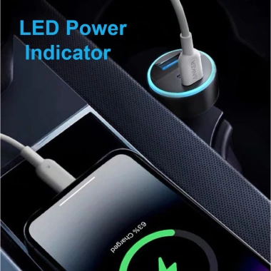 Tẩu sạc nhanh ô tô Anker PowerDrive 67W 3 cổng (2C+1A) giá ưu đãi 450.000₫ 7