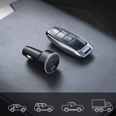 Tẩu sạc nhanh ô tô Anker PowerDrive 67W 3 cổng (2C+1A) giá ưu đãi 450.000₫ 8