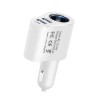 Tẩu Sạc Nhanh Ô Tô Chính Hãng: 2 USB + 1 Tẩu Tròn, Giá 45.000₫ 10