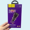 Tẩu sạc nhanh ô tô HOCO 2 cổng QC 3.0 & PD 20W - Tự ngắt khi đầy pin, giá chỉ 85.000đ