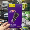Tẩu sạc nhanh ô tô HOCO 2 cổng QC 3.0 & PD 20W - Tự ngắt khi đầy pin, giá chỉ 85.000đ 3