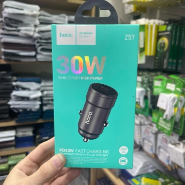 Tẩu sạc nhanh ô tô HOCO 2 cổng QC 3.0 & PD 20W - Tự ngắt khi đầy pin, giá chỉ 85.000đ 7