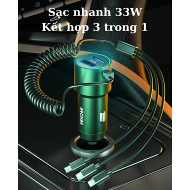 Tẩu sạc nhanh ô tô LUVIBA C44 – Cổng sạc đa năng, giá chỉ 100.000đ (giảm từ 125.000đ)