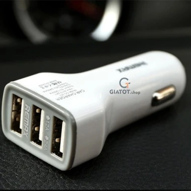 Tẩu sạc nhanh ô tô Remax CC301 3 cổng USB 3.6A, 2 cổng Earldom - Giá 89.000đ 2