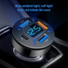 Tẩu sạc nhanh ô tô SEAMETAL 4 cổng QC3.0 PD 66W có đèn LED - Giá ưu đãi 79.739₫ 3