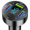 Tẩu sạc nhanh ô tô SEAMETAL 4 cổng QC3.0 PD 66W có đèn LED - Giá ưu đãi 79.739₫ 7