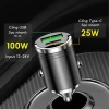 Tẩu sạc nhanh ô tô Tàng hình 100W thiết kế chìm - 100W, BH 12 tháng, chỉ 141.000 VND 2