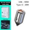 Tẩu sạc nhanh ô tô Tàng hình 100W thiết kế chìm - 100W, BH 12 tháng, chỉ 141.000 VND 10