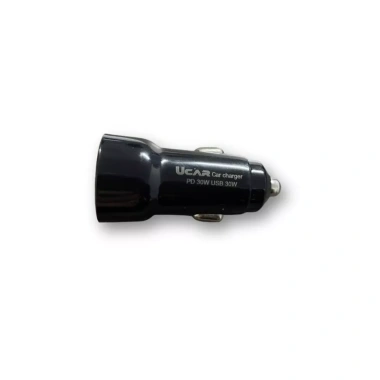 Tẩu sạc nhanh ô tô UCAR U-C01 60W PD3.0 QC3.0 - Hai cổng USB Type-C, sạc tiện lợi cho mọi chuyến đi