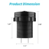 Tẩu sạc nhanh ô tô xe máy 2 cổng USB Type C chống nước, chống bụi, hiển thị điện áp - SL010, sạc mọi điện thoại nhanh 8