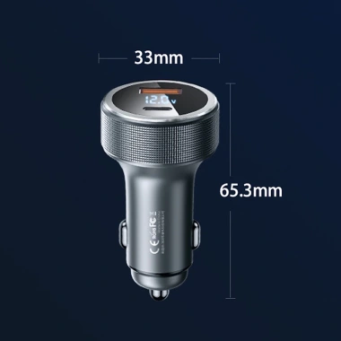 Tẩu sạc nhanh Remax RCC215 2 cổng 58.5W, chính hãng, bảo hành 12 tháng, giá 169k