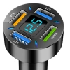 Tẩu sạc nhanh xe hơi SEAMETAL QC3.0 PD 4 cổng USB 12V/24V 66W đa năng giá ưu đãi 87,713₫ 9
