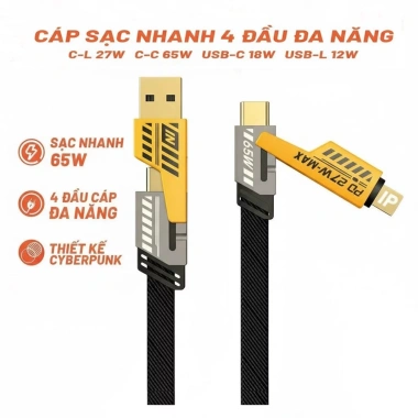 Tẩu Sạc Ô Tô 120W 4in1 TSN001 - Sạc Nhanh, Bền Bỉ, An Toàn, Giá 129.000₫ 5