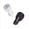Tẩu sạc ô tô 30W PD QC3.0 2 cổng 5A chống cháy nổ LED - Quick Charge, chỉ 30.000₫ 2
