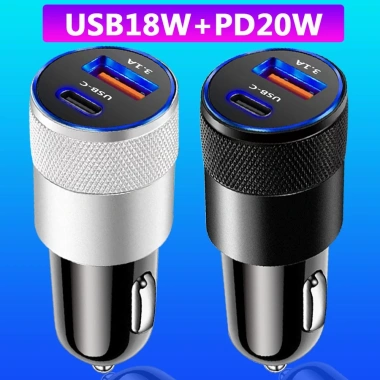 Tẩu sạc ô tô 30W PD QC3.0 2 cổng 5A chống cháy nổ LED - Quick Charge, chỉ 30.000₫ 9 Tẩu sạc ô tô 30W PD QC3.0 2 cổng 5A chống cháy nổ LED - Quick Charge, chỉ 30.000₫ 9
