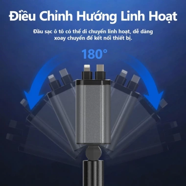 Tẩu sạc ô tô 4 trong 1 ANRMESUN 45W – Sạc nhanh USB-C 12-24V, màn hình hiển thị, giá ưu đãi 6 Tẩu sạc ô tô 4 trong 1 ANRMESUN 45W – Sạc nhanh USB-C 12-24V, màn hình hiển thị, giá ưu đãi 6