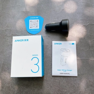 Tẩu sạc ô tô ANKER 67W PowerDrive 3 cổng PD 20W/35W - Sạc nhanh cho xe hơi, giá 499.000₫ 10 Tẩu sạc ô tô ANKER 67W PowerDrive 3 cổng PD 20W/35W - Sạc nhanh cho xe hơi, giá 499.000₫ 10