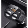 Tẩu Sạc Ô Tô Đa Năng 2 USB và Type-C PD 18W, Chia 2 Lỗ Thuốc, Màn Hình Điện Áp, Sạc Nhanh QC3.0 - Giá 165k 9