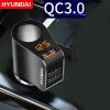 Tẩu Sạc Ô Tô Hyundai 3 Cổng USB HY-10 màn hình hiển thị điện áp - Giá 186.300₫ 4