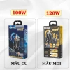 Tẩu Sạc Ô Tô Pugan 120W 2 Cổng Nhanh, Dây 4 Đầu, Cắm D31 Mẫu Mới Giá 99.000 VND 2
