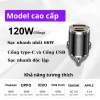 Tẩu Sạc Ô Tô Pugan 120W 2 Cổng Nhanh, Dây 4 Đầu, Cắm D31 Mẫu Mới Giá 99.000 VND 4