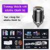 Tẩu Sạc Ô Tô Pugan 120W 2 Cổng Nhanh, Dây 4 Đầu, Cắm D31 Mẫu Mới Giá 99.000 VND 5