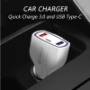 Tẩu sạc ô tô sạc nhanh Qualcom PD Q.C 3.0 cho Samsung, táo, Xiaomi - Chỉ 65.000 2
