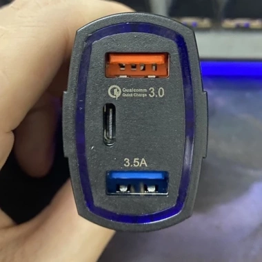 Tẩu sạc ô tô sạc nhanh Qualcom PD Q.C 3.0 cho Samsung, táo, Xiaomi - Chỉ 65.000 6