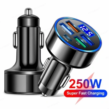 Tẩu sạc ô tô USB Type C nhanh QC 3.0 - Bộ chuyển đổi sạc xe máy, giá 35.000₫ 5