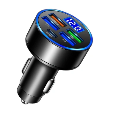 Tẩu sạc ô tô USB Type C nhanh QC 3.0 - Bộ chuyển đổi sạc xe máy, giá 35.000₫ 7