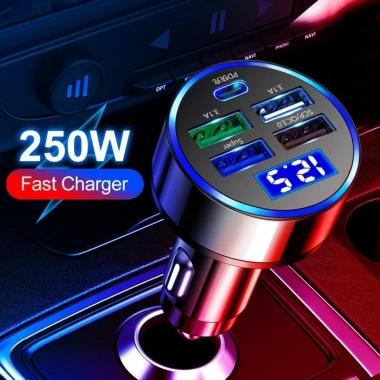 Tẩu sạc ô tô USB Type C nhanh QC 3.0 - Bộ chuyển đổi sạc xe máy, giá 35.000₫ 9