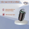 Tẩu Sạc Xe Hơi 120W Siêu Nhanh - Đa Cổng Co Giãn, Tẩu Sạc Âm, Dây Bảo Vệ 10