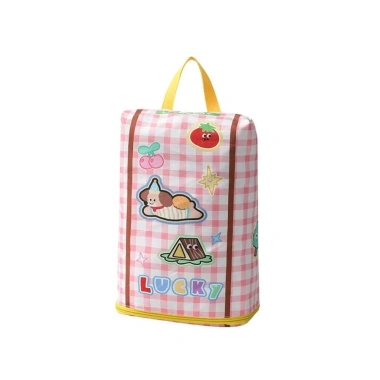 TAWJOG Túi du lịch đa năng cotton chống thấm, dung tích lớn, dây kéo, đựng quần áo giày - 46.332 VND 3