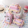 TAWJOG Túi du lịch đa năng cotton chống thấm, dung tích lớn, dây kéo, đựng quần áo giày - 46.332 VND 8