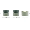 Tay áo silicon bảo vệ bình Hydro 24-40oz & Stanley Tumbler, vỏ tay dưới chống trượt, đáy 6-7cm - Giá 35.070đ 4