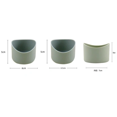 Tay áo silicon bảo vệ bình Hydro 24-40oz & Stanley Tumbler, vỏ tay dưới chống trượt, đáy 6-7cm - Giá 35.070đ