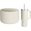 Tay áo silicon khởi động cho bình thủy tinh 12-24oz và 32-40oz, Stanley 20-40oz, nắp chống trượt - Giá 66.000₫
