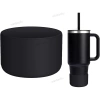 Tay áo silicon khởi động cho bình thủy tinh 12-24oz và 32-40oz, Stanley 20-40oz, nắp chống trượt - Giá 66.000₫ 9