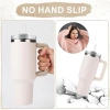 Tay Cầm Bảo Vệ Chống Trượt Silicone cho Stanley Cup 40oz Phụ Kiện Vỏ Đệm An Toàn 6