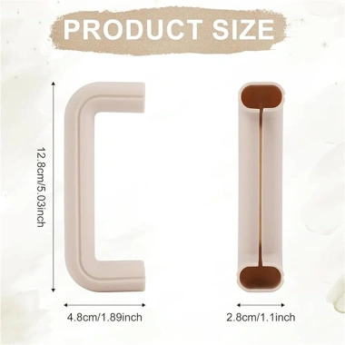 Tay Cầm Bảo Vệ Chống Trượt Silicone cho Stanley Cup 40oz Phụ Kiện Vỏ Đệm An Toàn