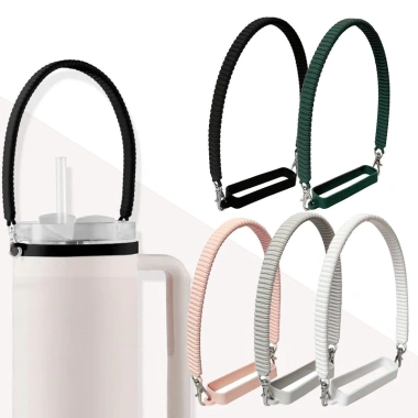 Tay cầm chai nước silicone mềm bền - Sling Carrier cho chai 8-40oz, giá ưu đãi 39.380₫